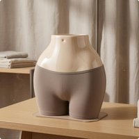 Buttocks Display Form Polished Finish Female Hips Mannequin exposedTop Mannequin Torso No Base Stackable Dress Form Lightweight