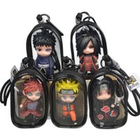 Cross border Uchiha with Soil Spotted Itachi Naruto Sasuke Handheld Keychain Bag Hanging Jewelry Doll Pendant Gift Cartoon