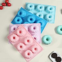 6 Cavity Halloween Pumpkin Silicone Cake Mold for Chocolate Mousse Ice Cream Jelly Pudding Dessert Bakeware Pan Decorating Tools