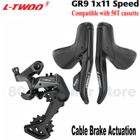 LTWOO GR9 1x11 Speed,11s Road Groupset, R/L Shifters+Rear Derailleurs, gravel-bikes Cyclo-Cross, ltwoo 11 speed 11-50T cassette