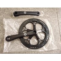 for Dahon Folding Bike crankset BCD130 52T Chainring 170mm Crank Arm Set alloy
