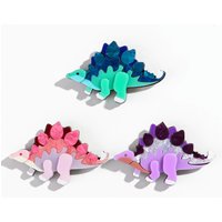 Lovely Acrylic Sword Dragon Dinosaur Brooches for Women Cute Animals Brooch Lapel Pins Clothing 2024 Trend Accessories