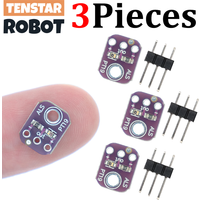 TENSTAR 3pcs ALS-PT19 Analog Light Sensor Module High Dynamic Range Light Sensor Breakout Board 2.5V-5.5V Light UV Sensor Module