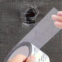 Waterproof Window Screen Repair Tape Self-adhesive Home Decor Net Patch Anti-Insect Mosquito Mesh Broken Holes Repair Stickers