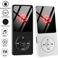 Bluetooth 5.0 MP4 MP3 Player Built-in Speaker Portable 1.8 inch Screen Music Player Support TF with FM Radio E-Book Recording