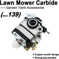 Lawn Mower Engine Carburetor 139/140 Four-Stroke 40-5/52/58 Chainsaw Carburetor Two-Stroke 32 Hedge Trimmer Carburetor