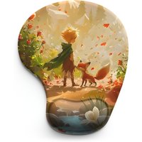 1pc The Little Prince And Fox Mouse Pad Wrist Ergonomic Soft Anti-Slip Wrist Rest Support Mat Computer Mouse Pad for Office PC