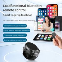 Bluetooth 5.3 Smart Touch Control Air Mouse Ring 4 Buttons Operation Remote Selfies Scrolling Through Videos Browsering Mini