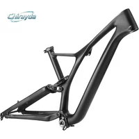 AliExpress NONE 29er Full Suspension MTB Carbon Frame Thru Axle 148x12mm Mixed Tire 26inch Mountain Bike Frame T1100 Toray Carbon Fiber Chirayda