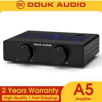 Douk Audio A5 TPA3255 amplificateur stéréo HiFi Audio classe D amplificateur filtre passe-haut amplificateur de bureau électrique domestique 300W avec alimentation 32V/5A