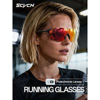 AliExpress SCVCN Photochromic Cycling Glasses Cycling Running Women Bike UV400 Goggles Outdoor Sports Sunglasses Man Bicycle Eyewear