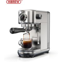 Hibrew 20bar Semi-Automatische Espressomachine Temperatuur Instelbaar Koud/Warm Super Slank Koffiezetapparaat Cappuccino H10b