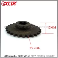 AliExpress RRSMOTO 49CC ENGINE 25T 25H Drive Gear Sprocket FOR Chain 2 Stroke Engine Gear Box Transmission bike Petrol Scooter mini Pocket