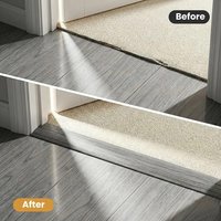 1pc 1/2m Self Adhesive Floor Transition Strip Windproof Insect Proof Door Bottom Sealing Strip PVC Material Waterproof