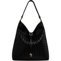 JWPEI New Style Genuine Leather Tote Bag for Women, Large Capacity Commuter Shoulder Bag, Small-Sized Bucket Bag, Unique Design.