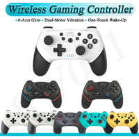 For Switch/Switch Lite Wireless Gaming Controller Bluetooth-Compatible Gamepad with 6-Axis Gyros Dual Vibration Joystick Gifts
