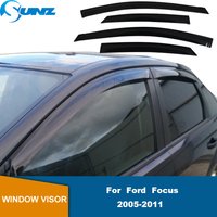 Window Deflector For Ford Focus 2005 2006 2007 2008 2009 2010 2011 Window Visor Awnings Shelters Shades Sun Rain Deflector Guard