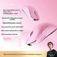 ATK Dragonfly A9 MINI Ultimate Gaming Mouse Ultimate Plus E-sports Mice PAW3955 Sensor Dual-8K Ergonomics Lightweighting Mouse