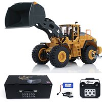 L260H 1/16 Scale RC Loader DoubleE E592 Electric Loader Sound Light Remote Control Car Construction Truck Boys Toy TH23665