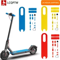 For Xiaomi M365 1S Electric Scooter Pedal Silicone Foot Mat with Handlebar Grip Covers Charging Port Rubber Dust Plug