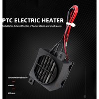 Constant-temperature air heater, PTC heating element, 12V 120W, 12V 100W, 24V 200W ceramic heater with heat-conducting fan