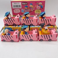 Anime Figure Xiaoxin Kindergarten Train School Bus Series Blind Box Kawaii Action Figure Room Decoration Festival Gifts For Fans