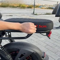 Rear Seat Pad Bicycle Manned Seat Pad Comfortable Passenger Saddle Bike Accessories for Women Men Kid