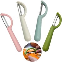 1 Pc Stainless Steel Fruit Vegetable PeelerPotatoes Peelers Carrot Peeling Tool Fruit Scraper Kitchen GadgetAccessories
