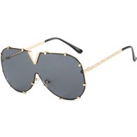 AliExpress DOHOHDO 2026 Metal Oversized Pilot Outdoor Sunglasses Fashion Women Men Sunglasses Female Driving Cycling Travel Windproof Goggles UV400