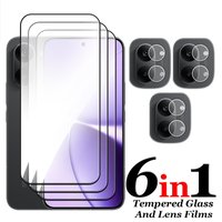 6in1 For Redmi Turbo 5 Max Glass For Redmi Turbo 3 4 5 Pro Tempered Glass 2.5D Full Cover Screen Protector For Turbo 5 Max Film
