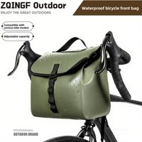 10L Bicycle Handlebar Bag Quick Release For Brompton Folding Bike cycling equipment, large-capacity rear seat bag
