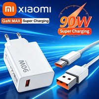 Xiaomi Original 90W Phone Charger Fast Charging Adapter Wall Cell Phone Charger QC 3.0 Turbo Fast Charging for Xiaomi Huawei
