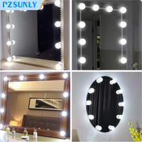 Makeup Mirror LED Light Bulbs Vanity Lights USB 12V Bathroom Dressing Table Lighting Dimmable LED Vanity Light For Mirror Light
