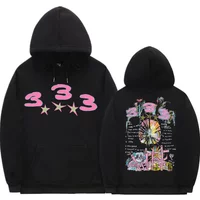 Bladee 333 Hip Hop Trend Skate Drain Gang Hoodie Tops Unisex Hipster Casual Sweatshirt Men Women Fashion Artistic Sense Hoodies