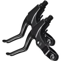 AliExpress NONE 1pair Aluminum Alloy V Brake Levers 22.2mm Ultralight Universal Brake Handles for Mountain Road Bicycles