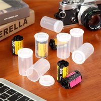 10-50pcs film canister ,Bulk Empty Plastic Canisters , 32x54mm for Organizing Art Supplies, Fishing Bait, Pills & DIY Components