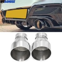 Embout d'échappement pour BMW F22 F23 M235i M240i F20 F21 M135i M140i F30 F31 M335i M340i F32 F33 F36 M435i M440i, 2 pièces/lot