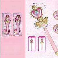 Hot Anime Sailor Moon Series Magic Wand Cartoon Character Exquisite Creativity Led Luminous Sound Effect Toy Girls Birthday Gift