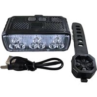 AliExpress TOOPRE Bicycle Light 9 LED Headlamp LED Bike Light XHP90 LED Strobe Mode Digital Display Type-C Charging Night Cycling