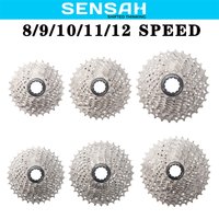 SENSAH 8/9/10/11 vitesses Cassette de vélo de route 11V 23T/25T/28T/30T/32T/34T/36T roue libre de vélo K7 10S volant d'inertie pour moyeu HG