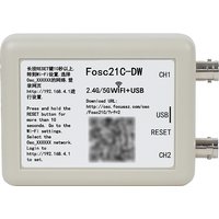 Fosc21C-DW Dual-Band WIFI + USB Oscilloscope - 2-channel synchronous signal detection and analysis equipment - Maintenance tool