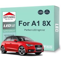 8Pcs LED Interior Light Bulb Kit For Audi A1 8X 2010 2011 2012 2013 2014 2015 2016 2017 2018 Car Map Dome Trunk Canbus No Error