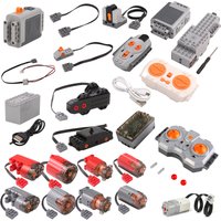 88002 80003 80004 pièces de haute technologie moteur MOC fonctions de puissance Servo moteur multi-outils PF modèle blocs de construction compatibles avec LEGO