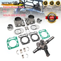 HISUN 800 Front and Rear Cylinder kit Crankshaft Plain Bearing For ATV UTV YS800 MSU800 MASSIMO Parts QUAD GO KART HISUN 800 Fr