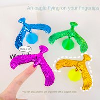 12/24Pcs Colorful Mini Finger Balance Eagle Bird Educational Toy Kids Birthday Party Favors Baby Shower Goodie Bag Pinata Filler
