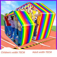 Running Mat Oxford Cloth Team Building Activity Multi-Person Collaboration Game Youth & Adult Outdoor Game Children's Sports Toy