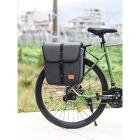 AliExpress Bicycle Rear Seat Bag Large Capacity Rear Seat Panniers Pack Waterproof Bicycle Saddle Bag with Handle for Outdoor Riding Travel