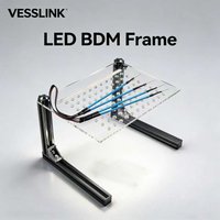 LED BDM Frame 2in1 Testing For BDM100 Fgt-e-ch Chip Tunning With BDM Frame Adapter K-TAG Master CMD ECU Programming