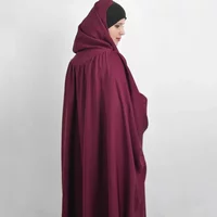 Eid Hooded Muslim Women Khimar Full Cover Abaya Long Maxi Dress Islamic Prayer Garment Robe Kaftan Turkey Umrah Ramadan Clothing