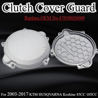 85CC 105CC Motorcycle Clutch Cover Reinforced Engine Guard Protector For KTM SX85 SX105 HUSQVARNA TC85 Koshine XN85 XN 2003-2017